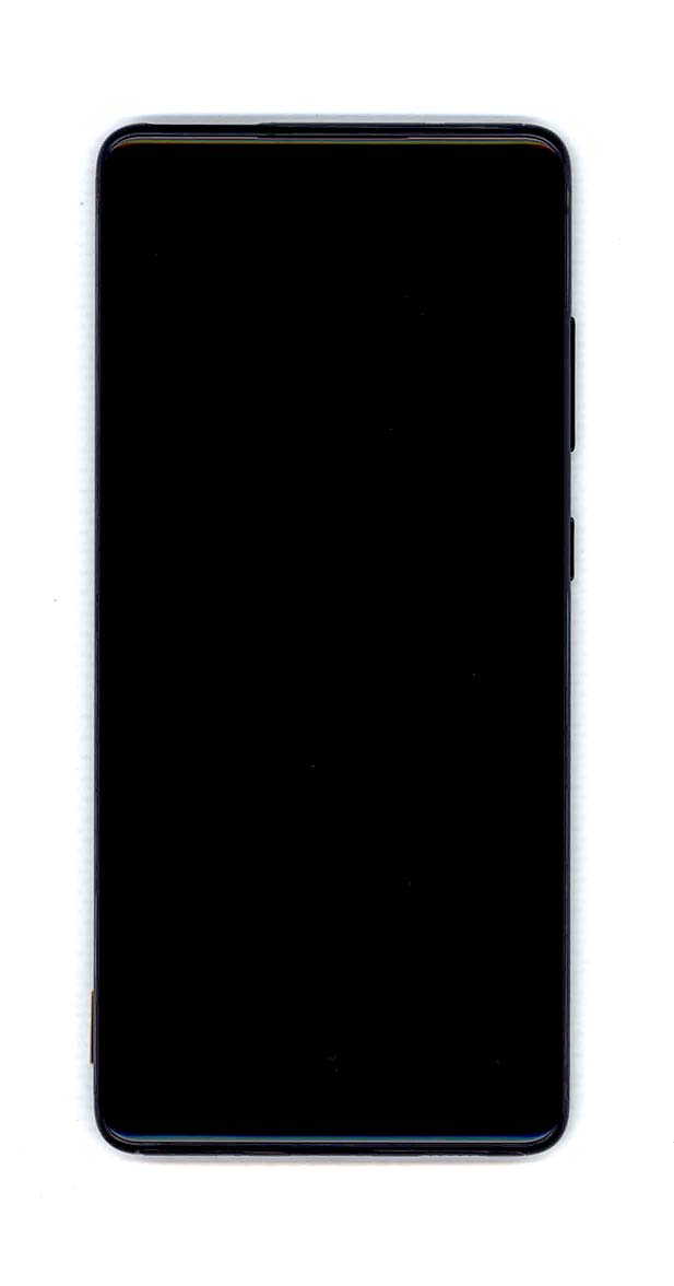 Дисплей для Samsung Galaxy S20 FE SM-G780F в сборе с тачскрином и рамкой синий