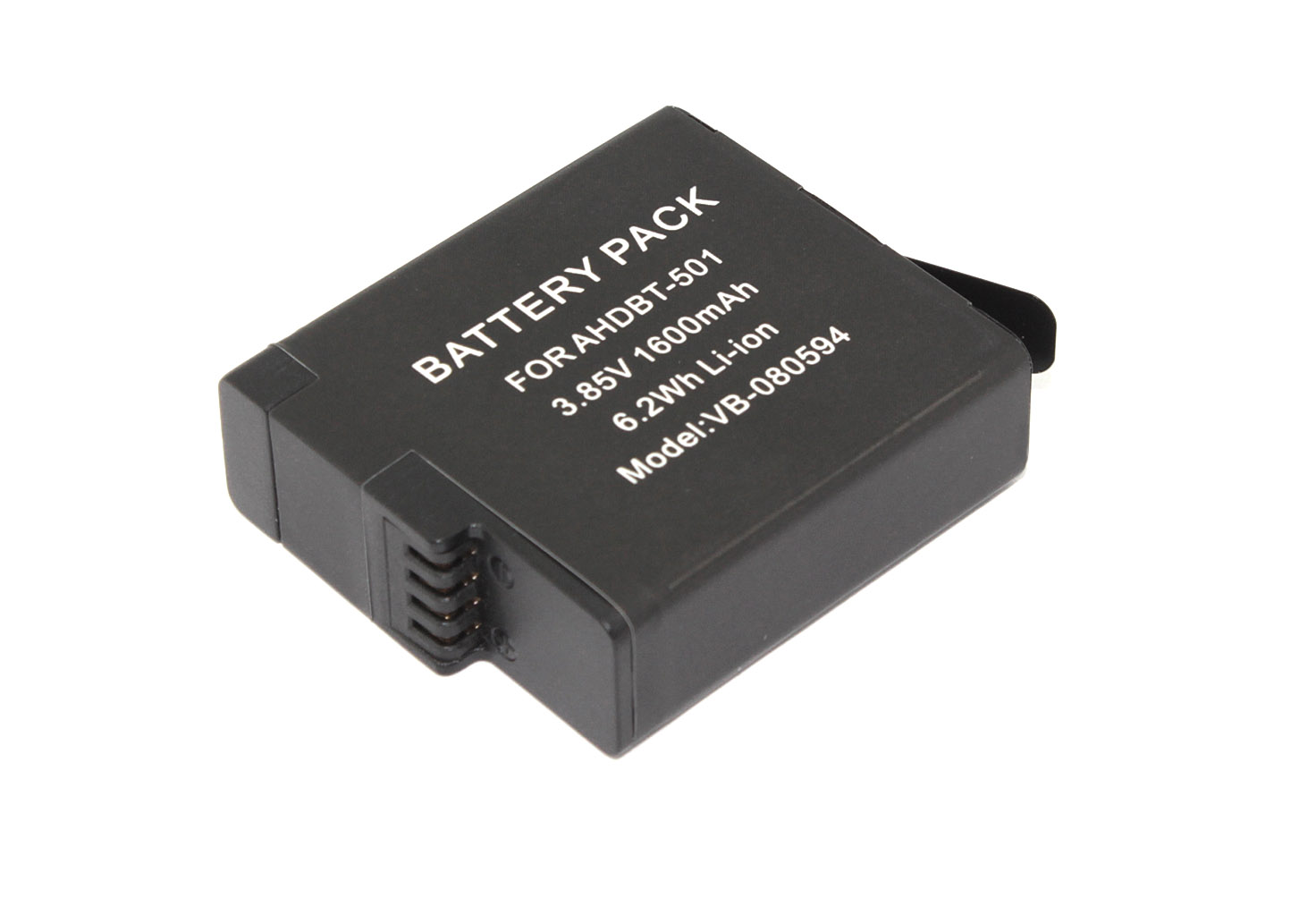 Аккумуляторная батарея для видеокамеры GoPro HERO5 (AHDBT-501) 3.85V 1600mAh Li-ion