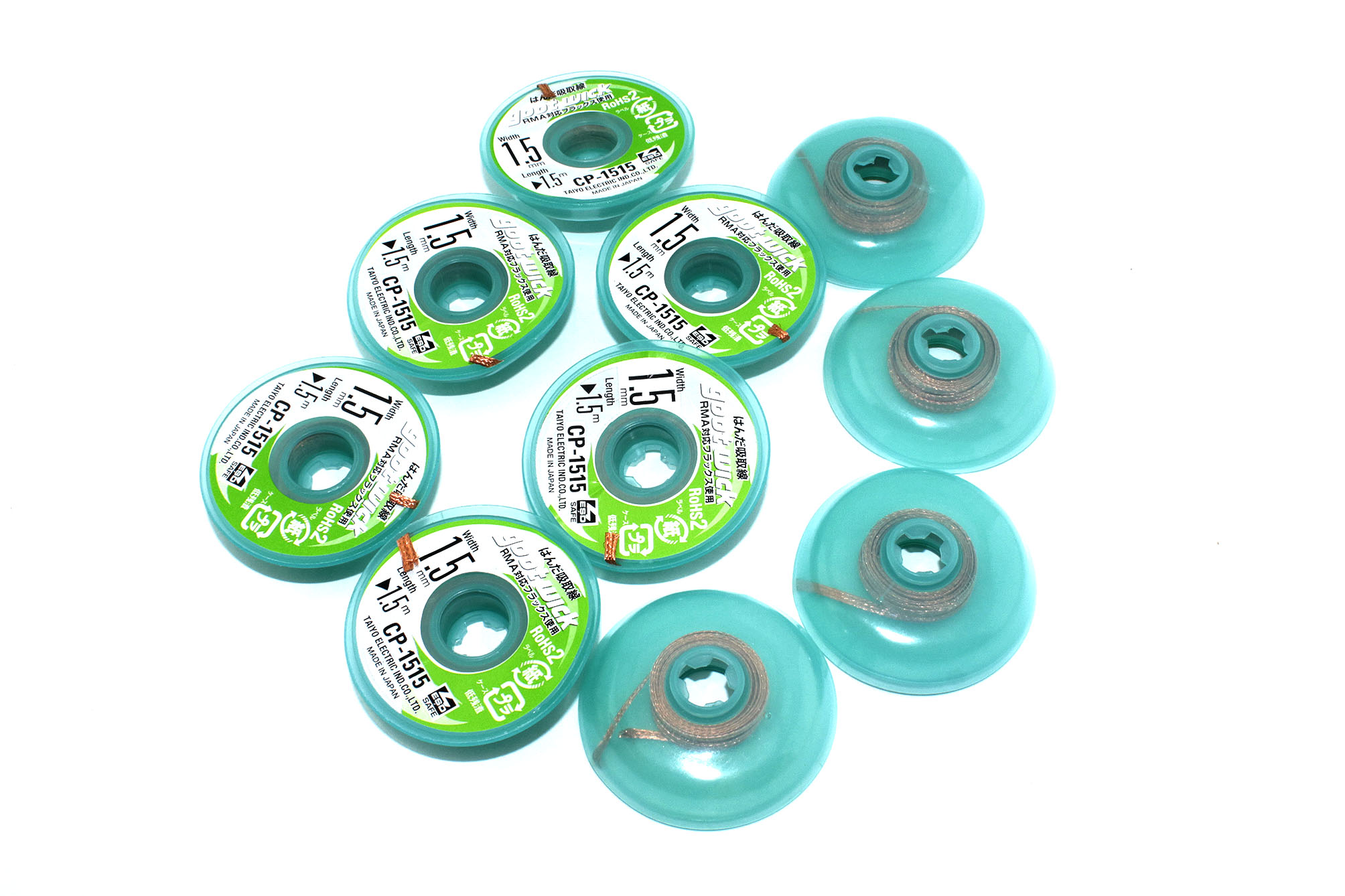 Оплетка CP-1515 1.5mm*1.5m 10 шт