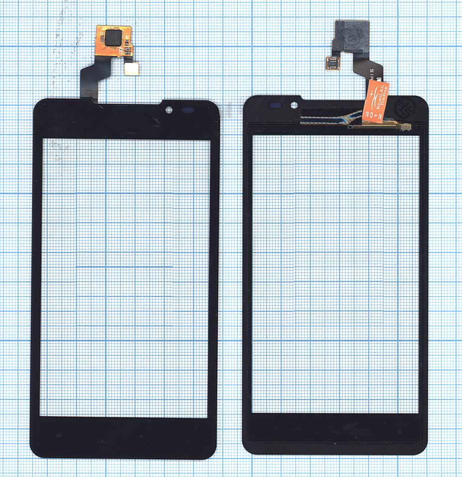 Сенсорное стекло (тачскрин) для LG Optimus 3D Max черное