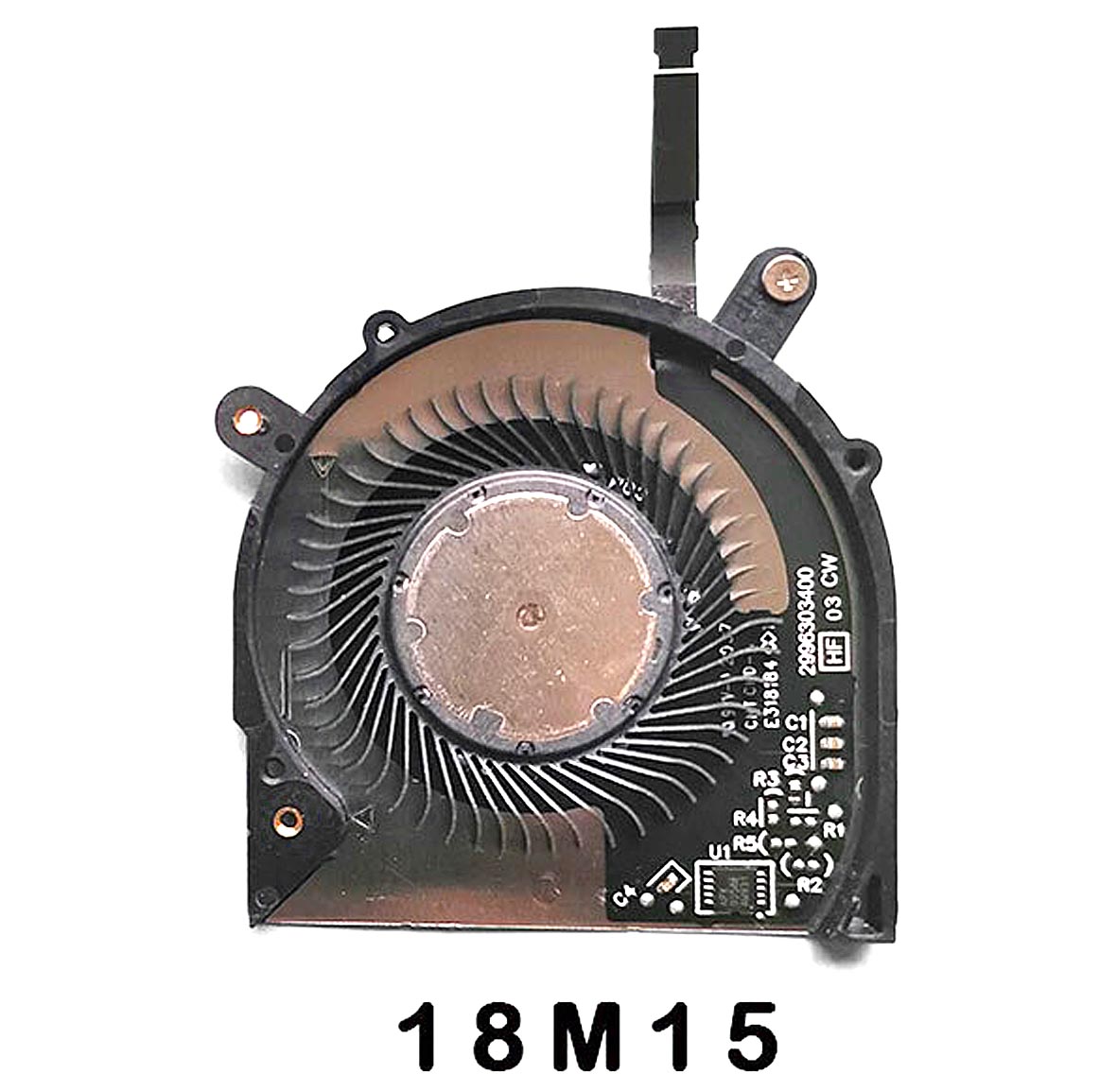 Вентилятор (кулер) для ноутбука Dell XPS 13 7390 2-in-1 4-Pin (ND55C44-18M15)