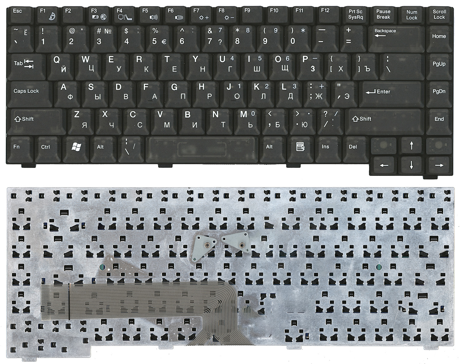 Клавиатура для ноутбука Fujitsu-Siemens Amilo M1437 M1439 D7850 черная
