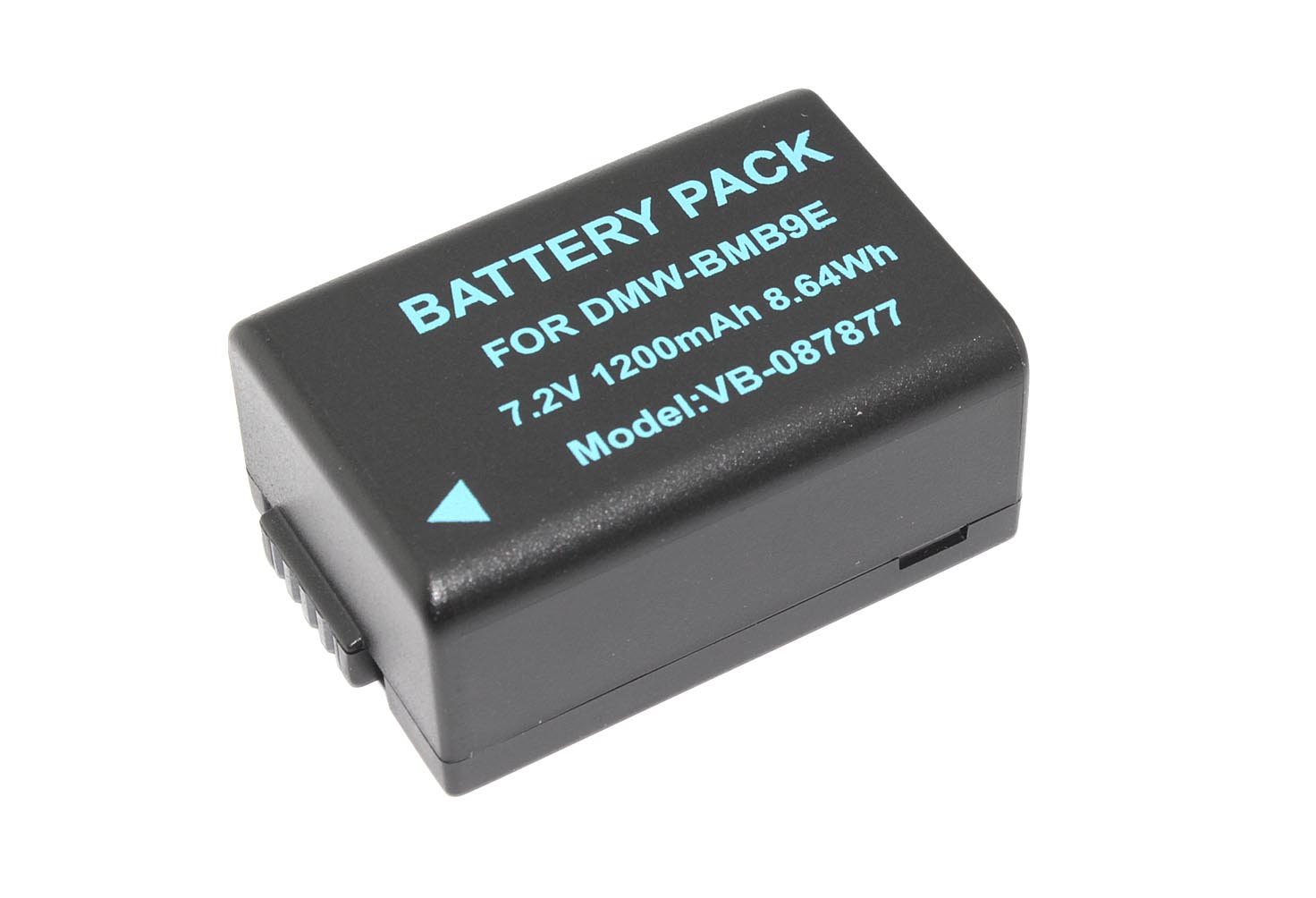 Аккумуляторная батарея для Panasonic Lumix DMC-FZ72, DMC-FZ62 (DMW-BMB9E) 7.2V 1200mAh Li-ion