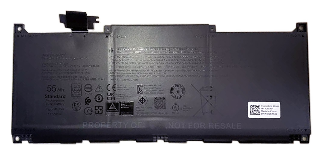 Аккумуляторная батарея для ноутбука Dell XPS 13 Plus 9320 (MN79H) 11.55V 55Wh
