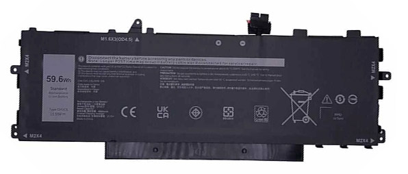 Аккумуляторная батарея для ноутбука Dell Latitude 9430 (GHJC5) 11.55V 59.6Wh