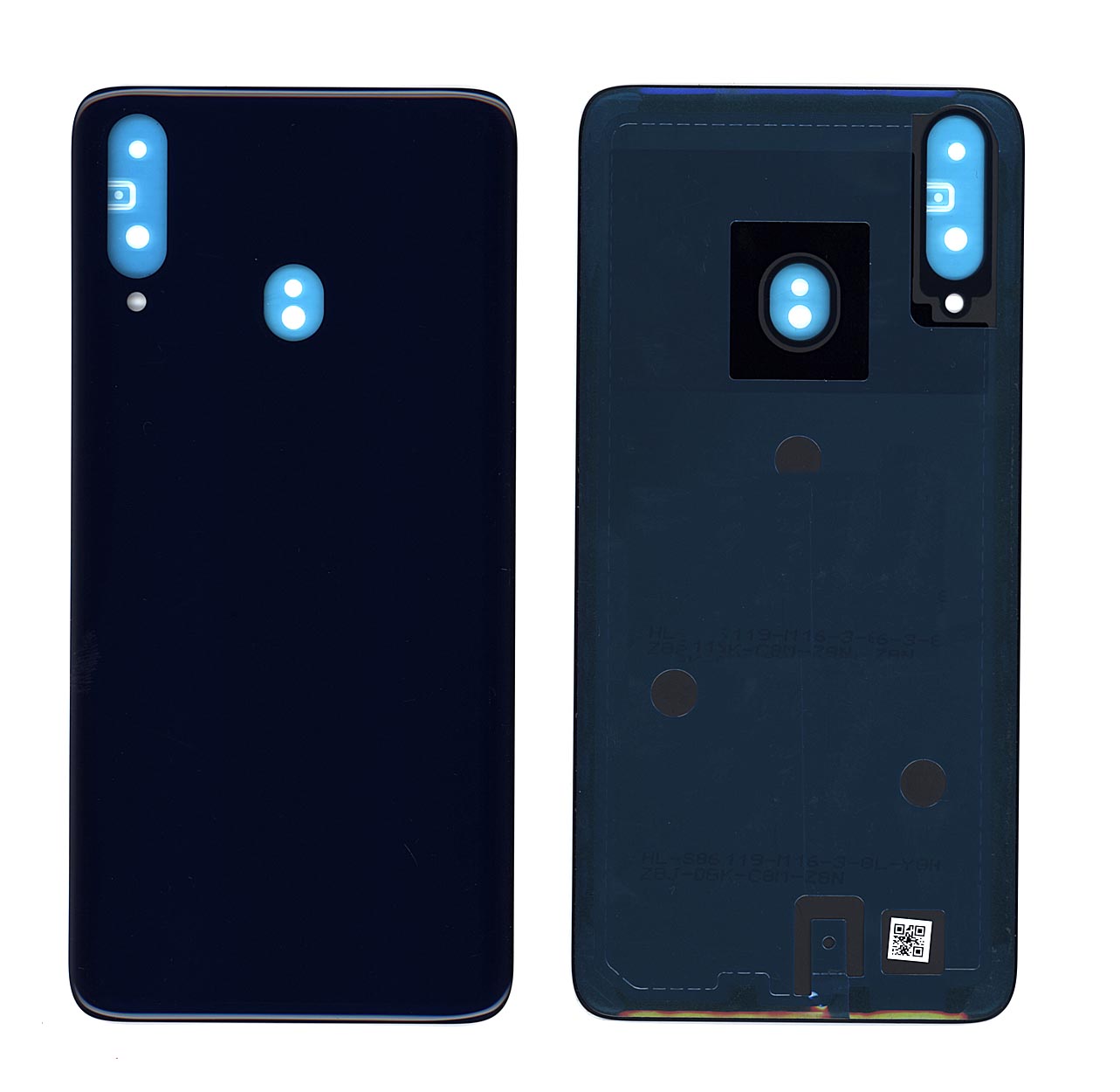 Задняя крышка для Samsung A207F Galaxy A20S (2019) синяя