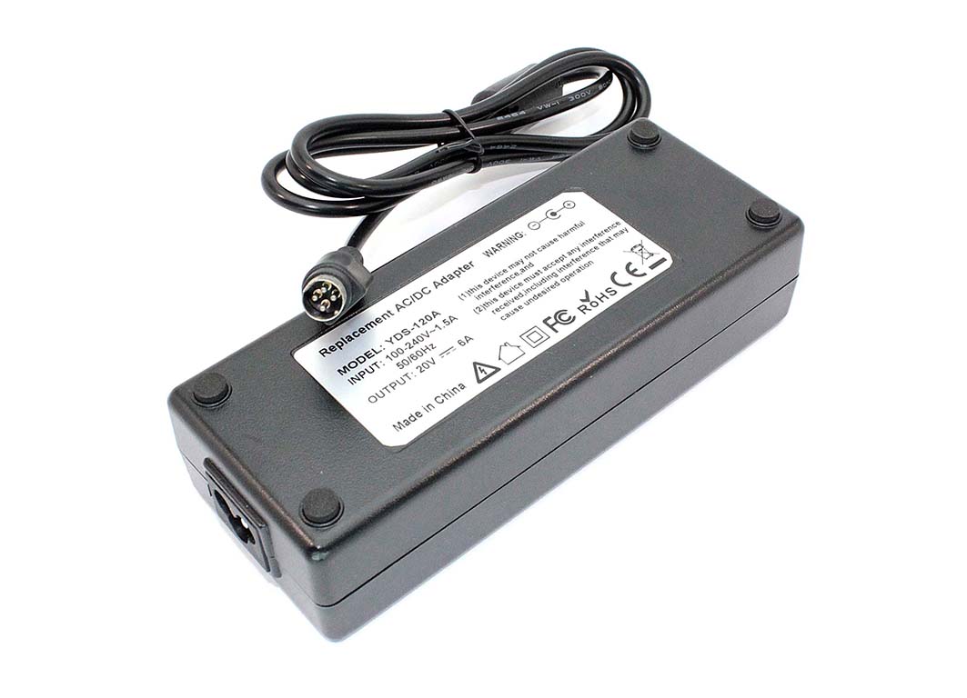 Блок питания (сетевой адаптер) для ноутбуков Acer 20V 6A 4pin OEM