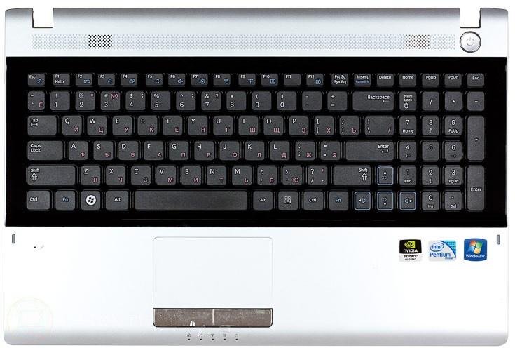 Топкейс для Samsung RV511 RV515 RV520 серый
