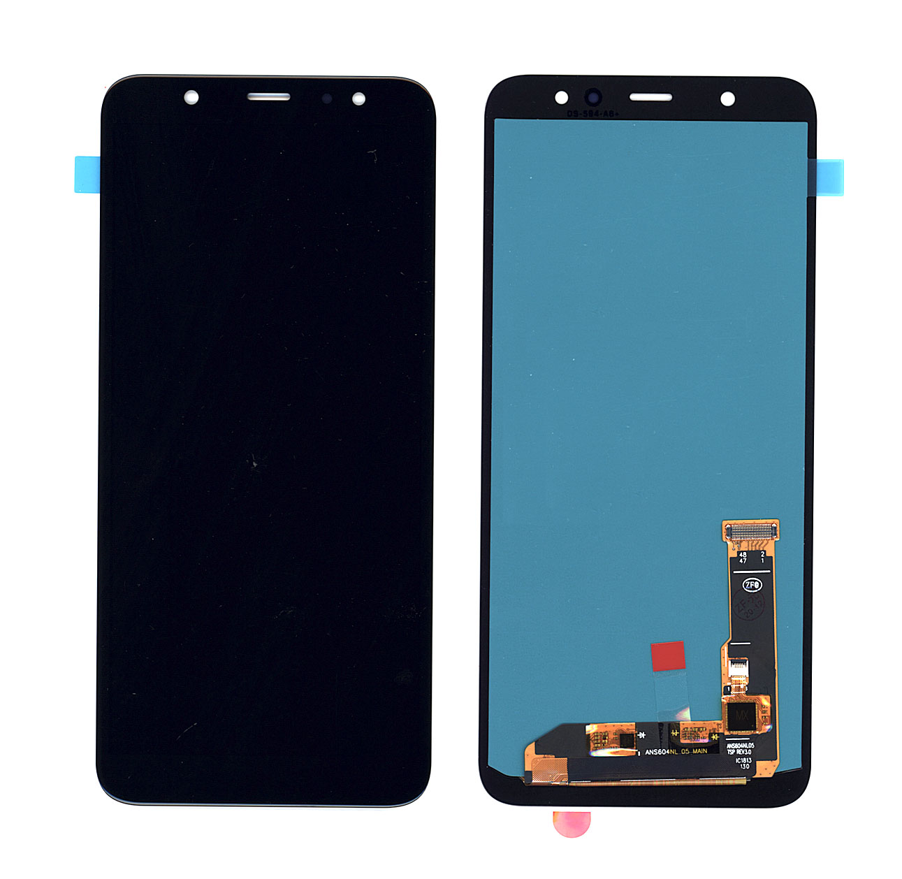 Дисплей для Samsung Galaxy A6 Plus SM-A605F (2018) в сборе с тачскрином (OLED Full Size) черный