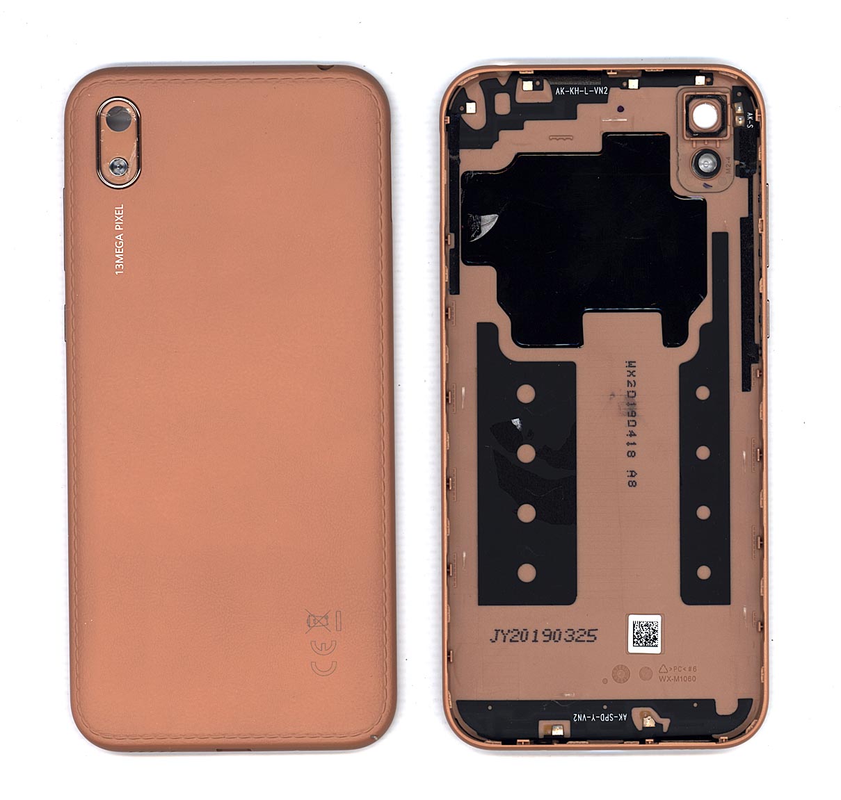 Задняя крышка для Huawei Y5 2019 коричневая