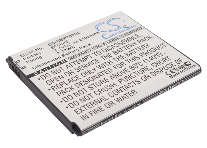 Аккумулятор CS-SMP709SL B650AE для Samsung GT-i9150/GT-i9158 3.7V / 2100mAh/7.77Wh