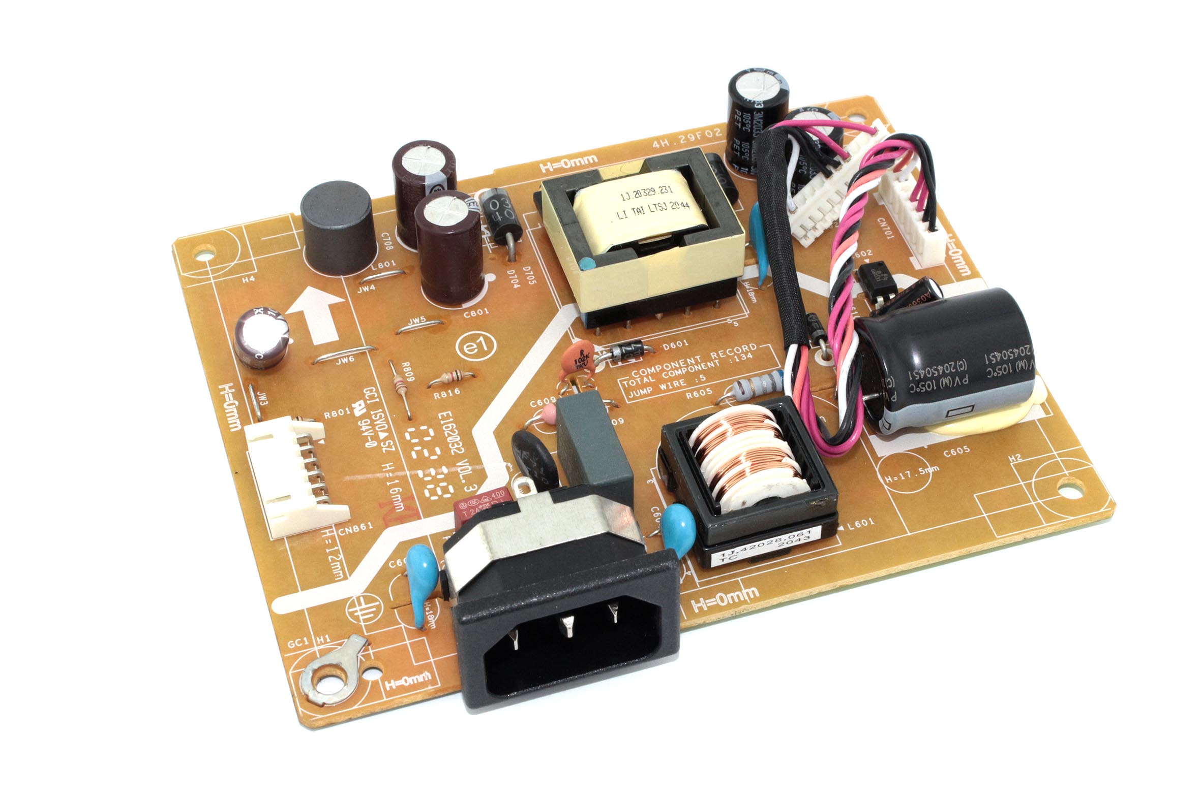 Плата питания монитора Asus VA249NA 04020-02380100