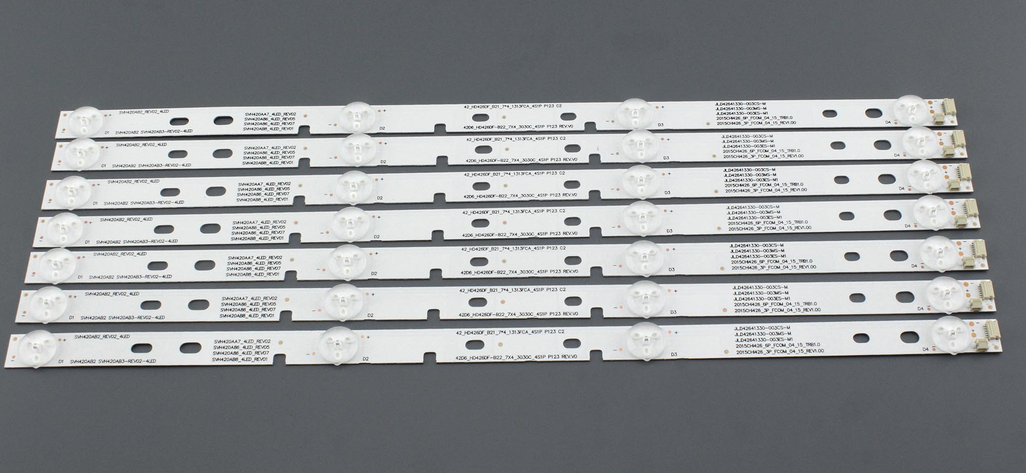 Светодиодная подсветка TV 43" LB42602 (комплект 7шт)