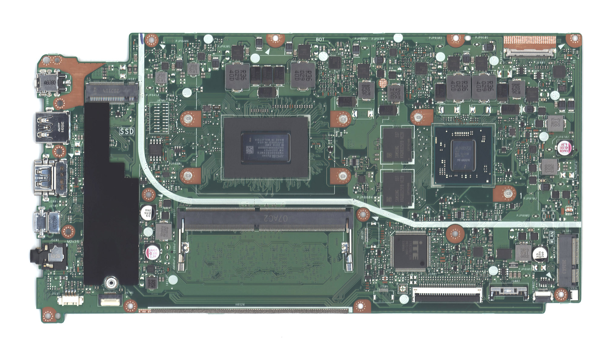 Материнская плата для Asus X512DK 4G/R5-3500U 90NB0LY0-R00010