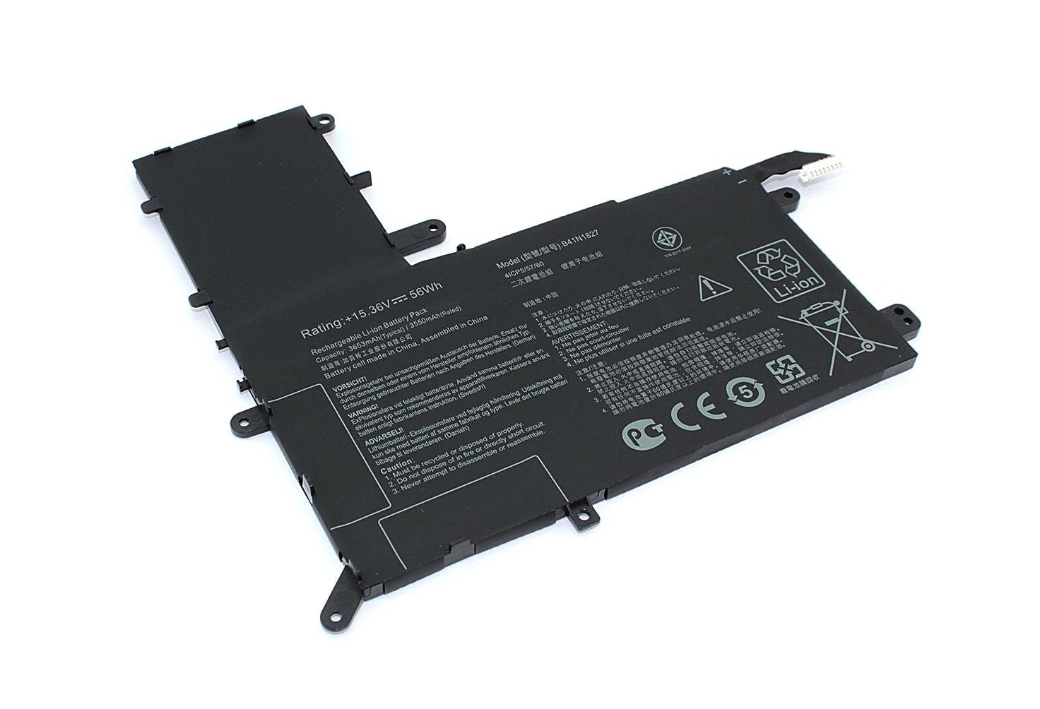 Аккумуляторная батарея для ноутбука Asus ZenBook Flip 15 UX562FA (B41N1827) 15.36V 56Wh