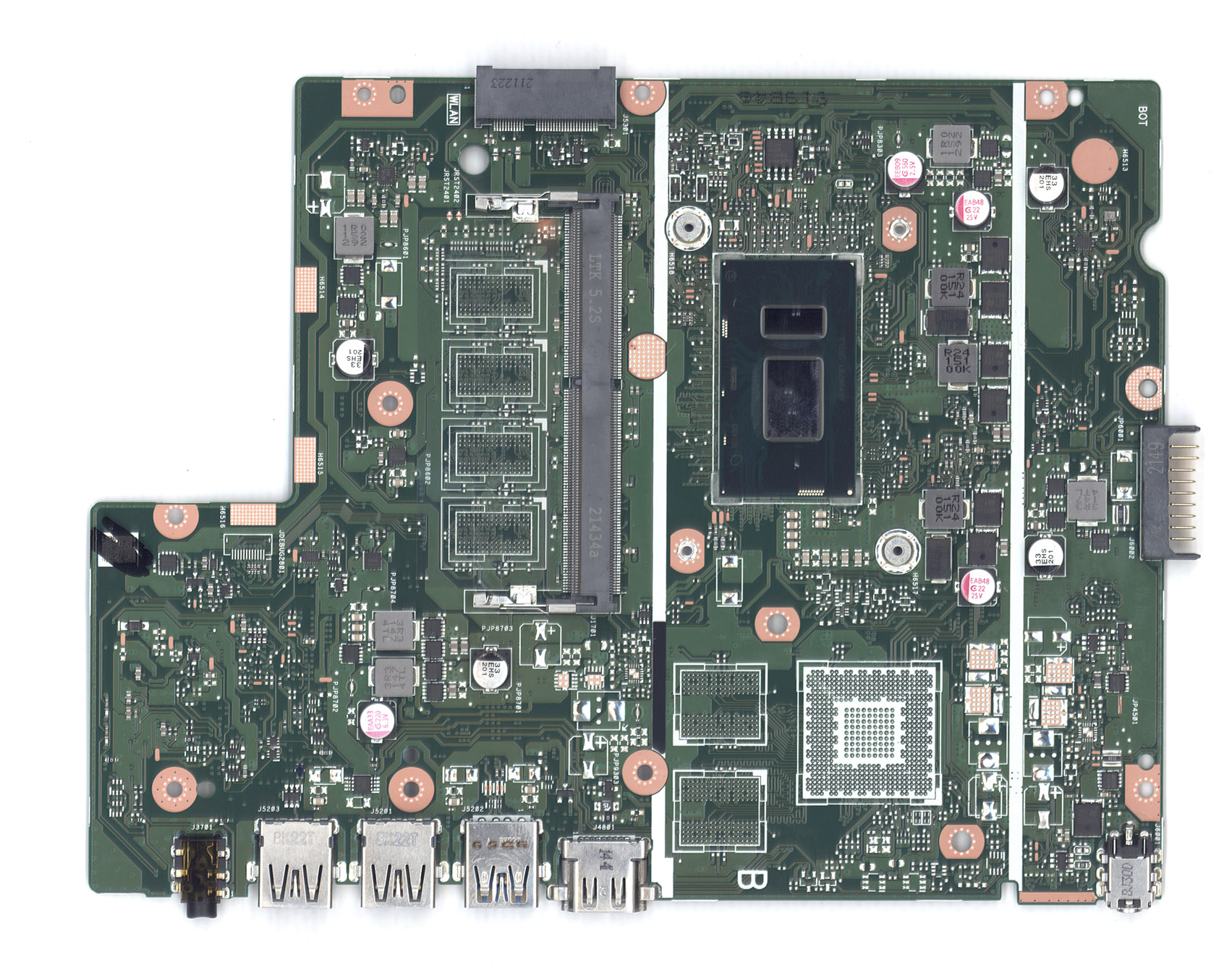 Материнская плата для Asus X540UA I5-8250U 90NB0HF0-R000L1