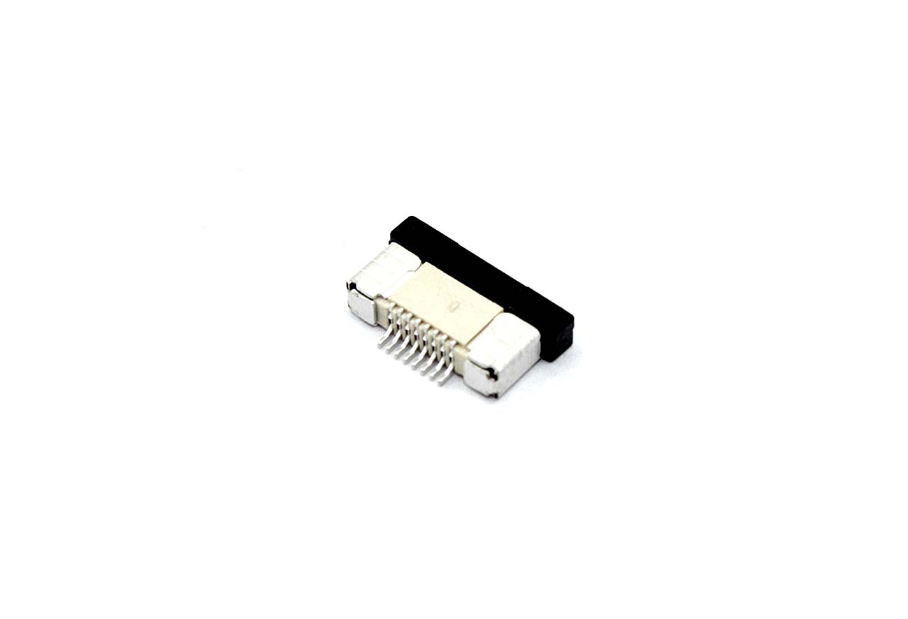 Разъем FPC Half Coverage Bottom Contact 0.5K-BX-8PWB 8 pin высота 2мм шаг 0,5мм