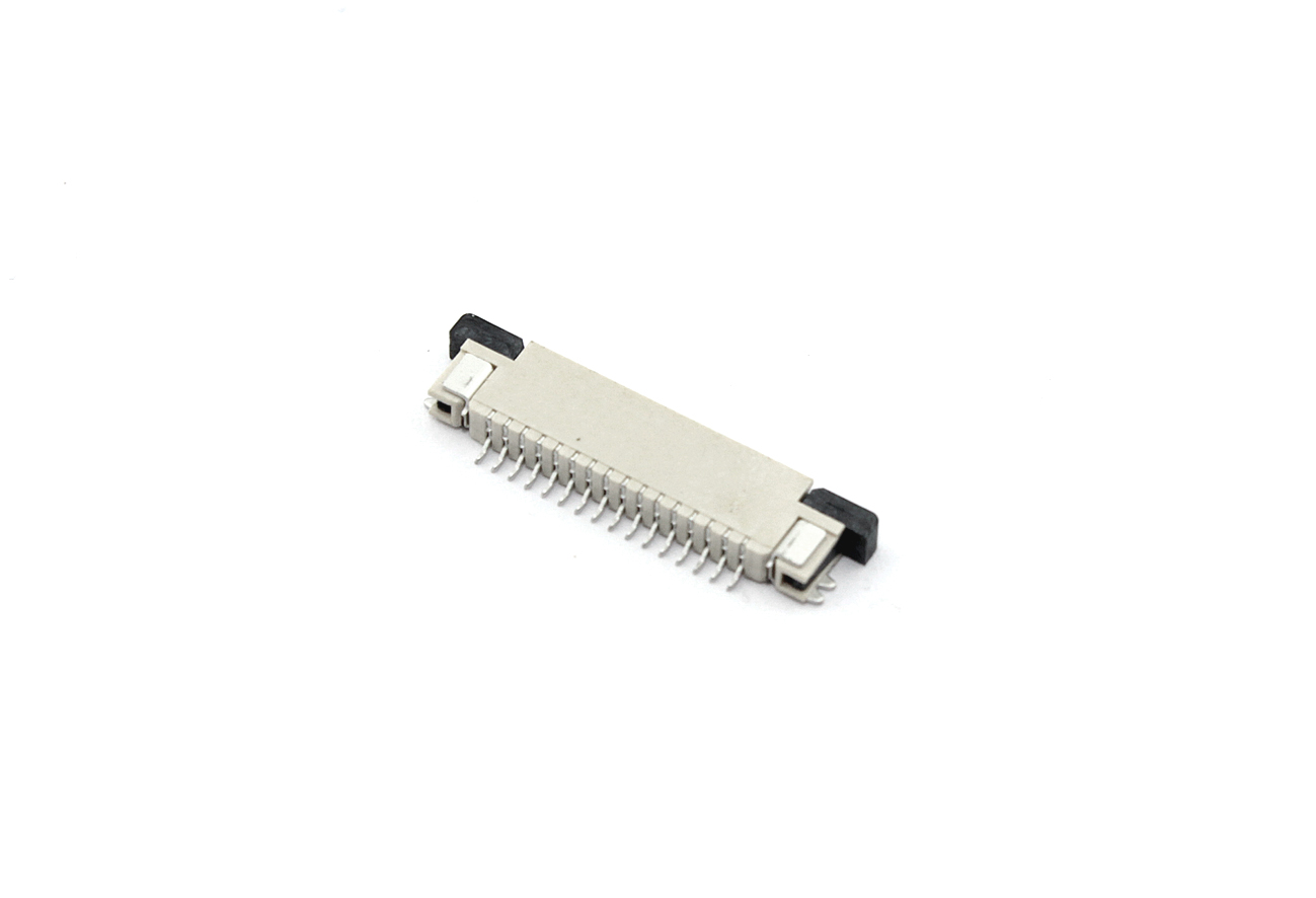 Разъем FPC Half Coverage Top Contact 0.8K-BS-16PWB 16 pin высота 2мм шаг 0,8мм