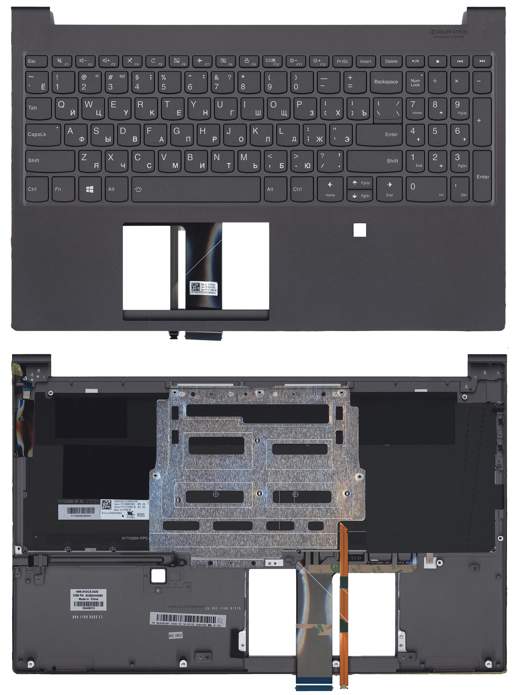 Топкейс для Lenovo IdeaPad Yoga C940-15IRH