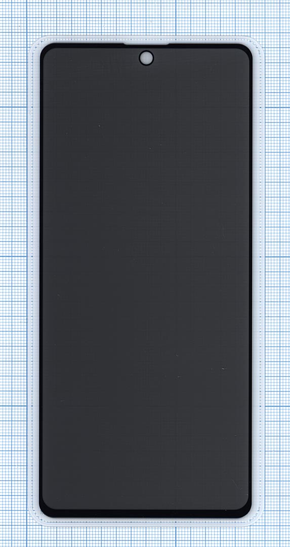Защитное стекло Privacy "Анти-шпион" для Samsung Galaxy A71
