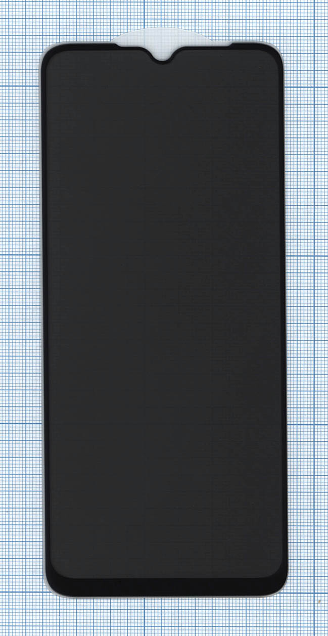 Защитное стекло Privacy "Анти-шпион" для Xiaomi Redmi 10C