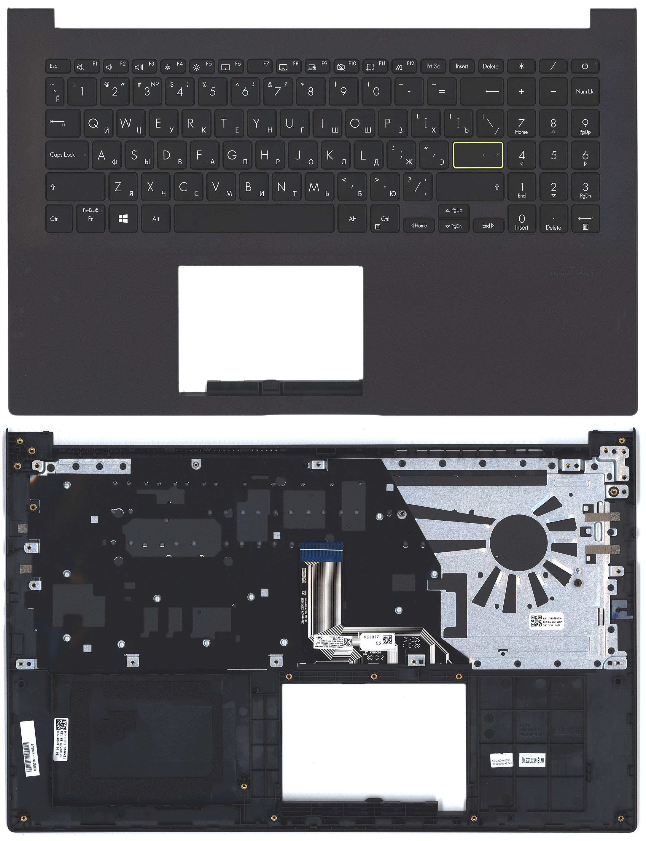 Топкейс для Asus VivoBook X513EA черный
