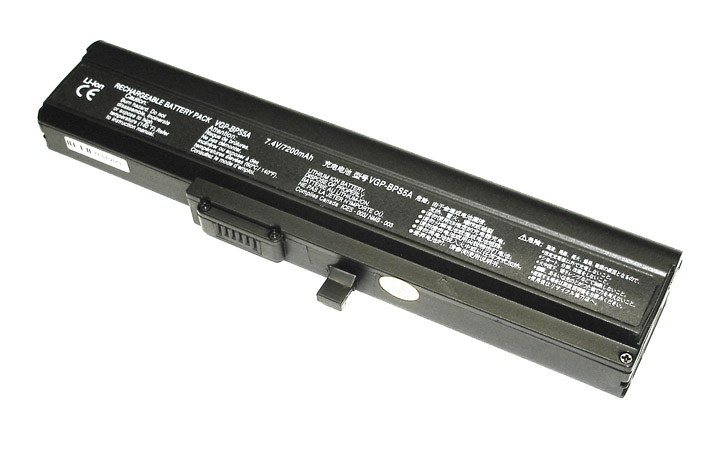 Аккумуляторная батарея для ноутбука Sony Vaio VGN-TX3XP/B (VGP-BPS5A) 7800mAh OEM черная