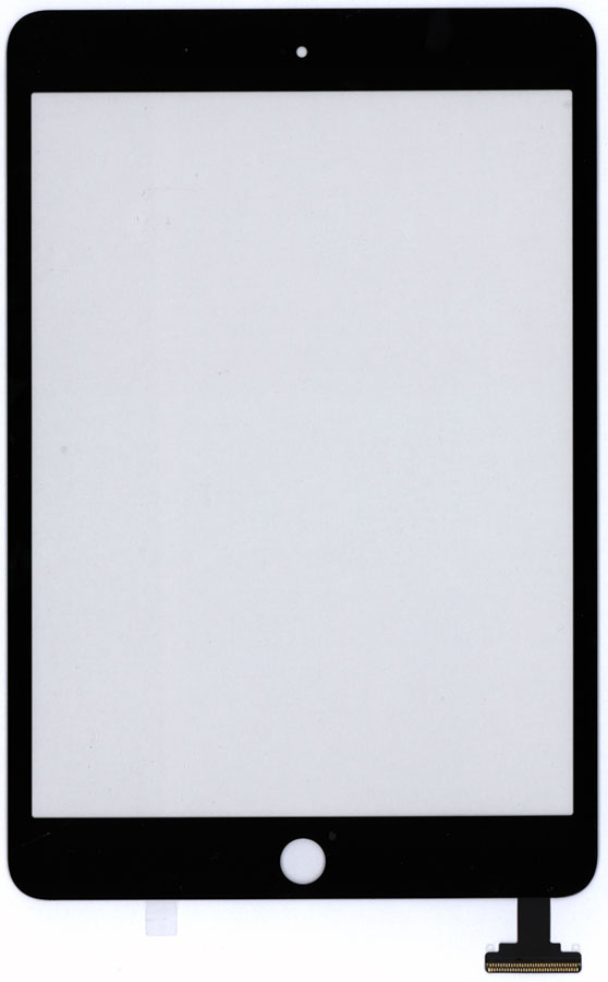 Сенсорное стекло (тачскрин) Ipad mini (A1432 A1454 A1455) черное OEM