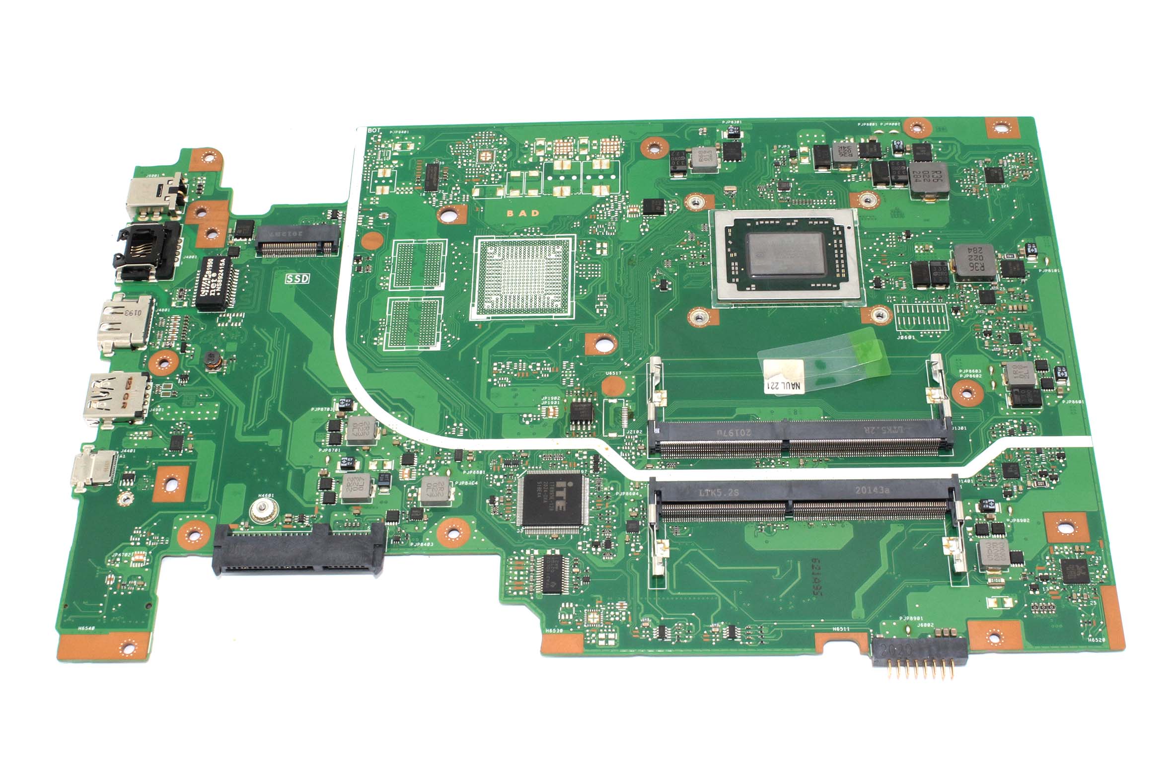Материнская плата для Asus X705QA A10-9620P донор компонентов