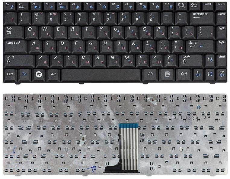 Клавиатура для ноутбука Samsung R517 R518 R519 черная BA59-02581C
