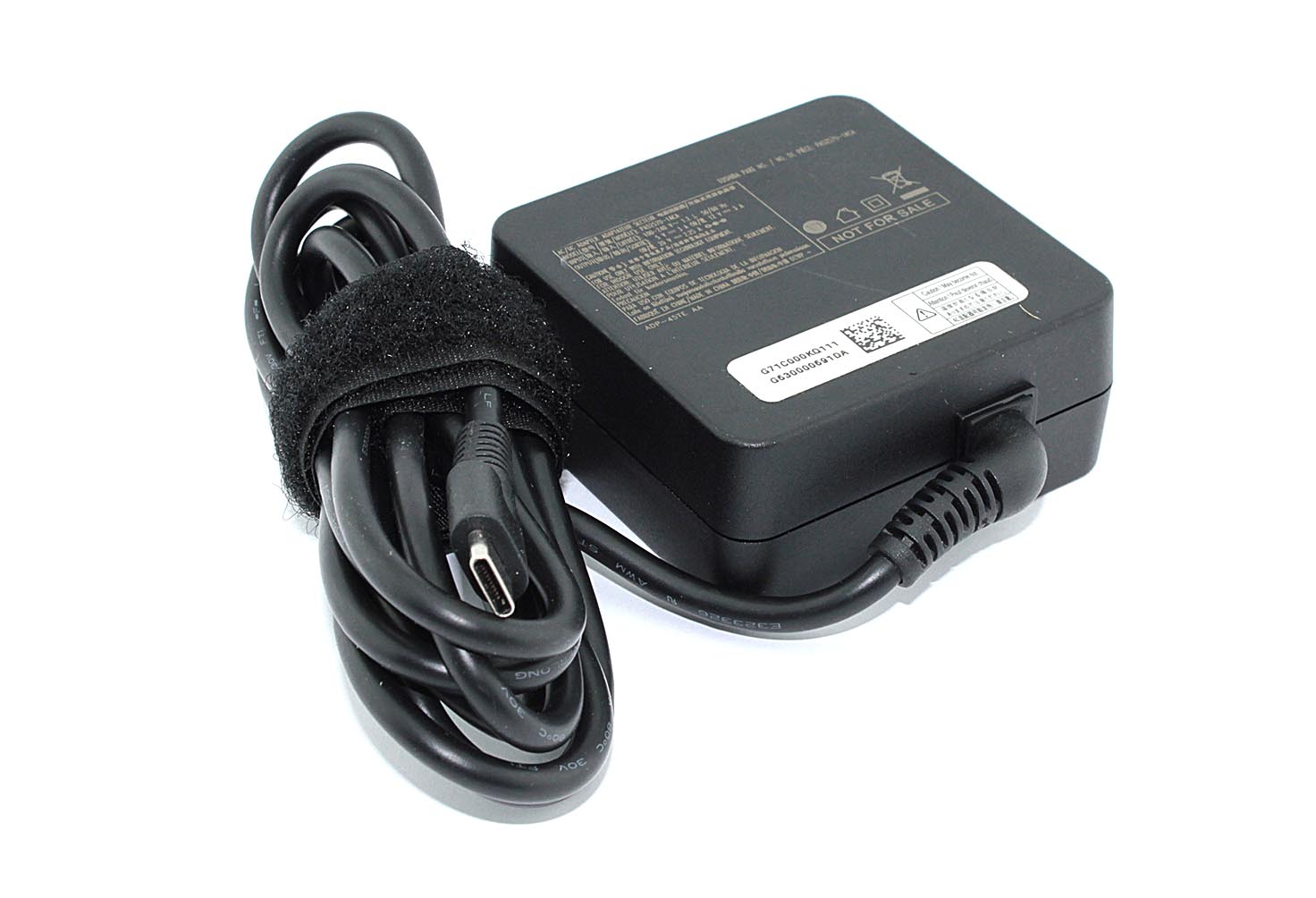 Блок питания (сетевой адаптер) для ноутбуков Toshiba 20V 2.25A 45W Type-C