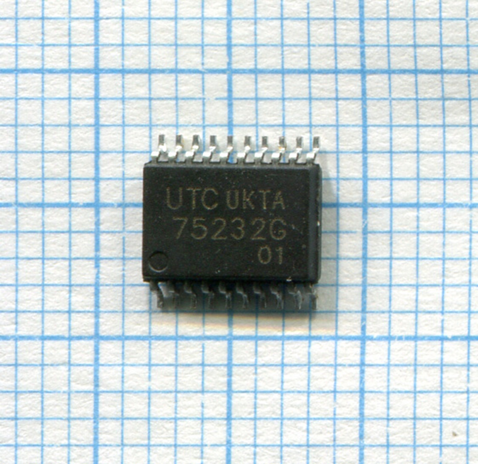 Преобразователь уровней для RS232 UTC75232G с разбора