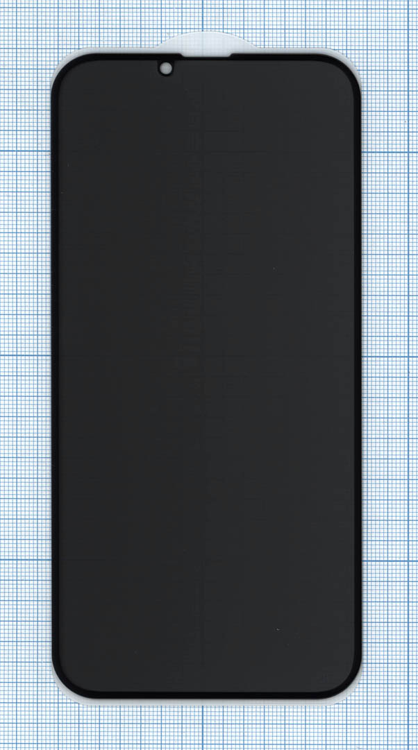 Защитное стекло Privacy "Анти-шпион" для Apple iPhone 13 Pro Max черное