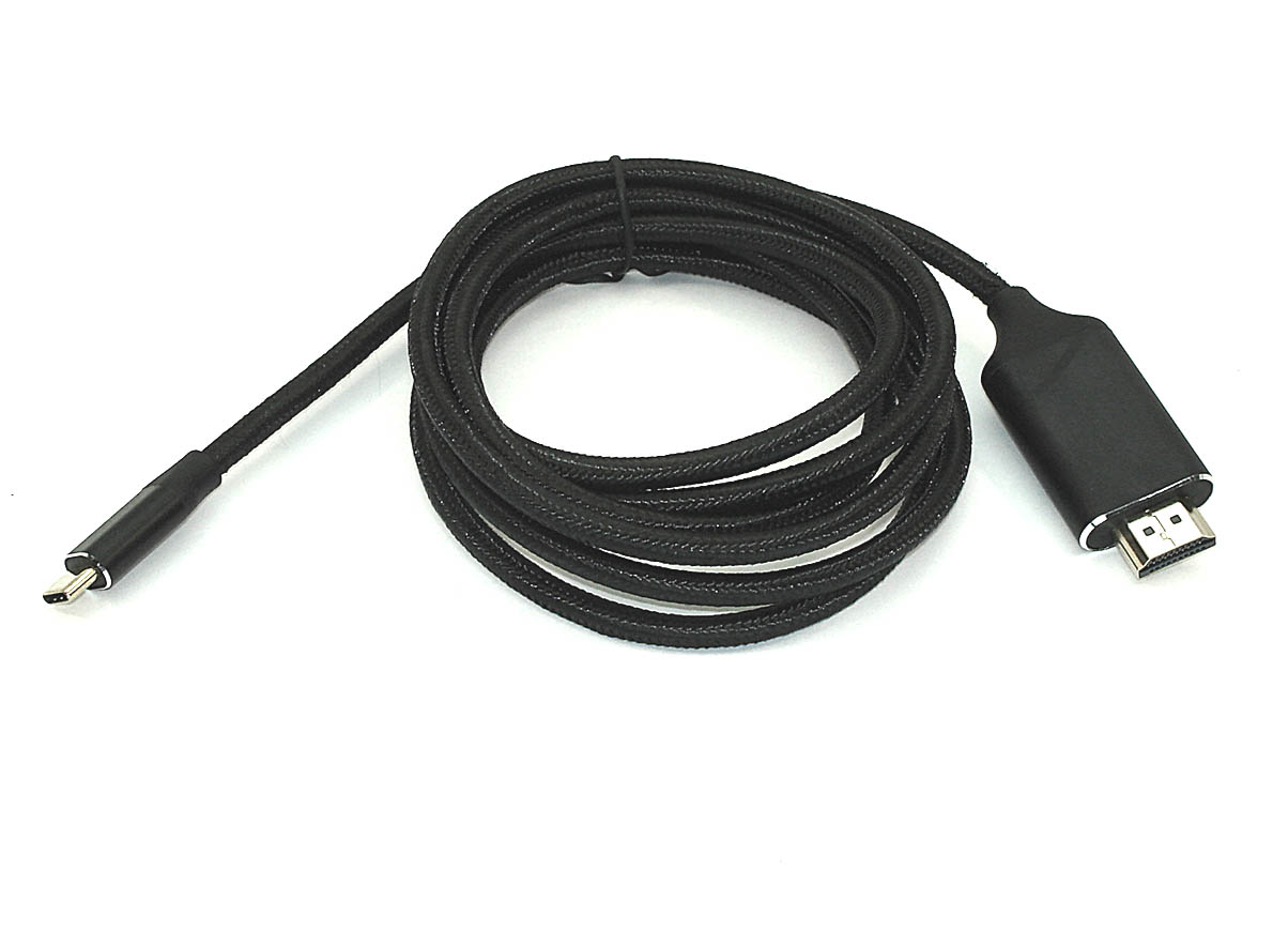 Кабель Type-C на HDMI папа 4К 5 м