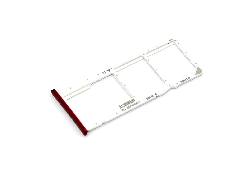 Лоток для SIM-карты Huawei Honor 7A Pro красный
