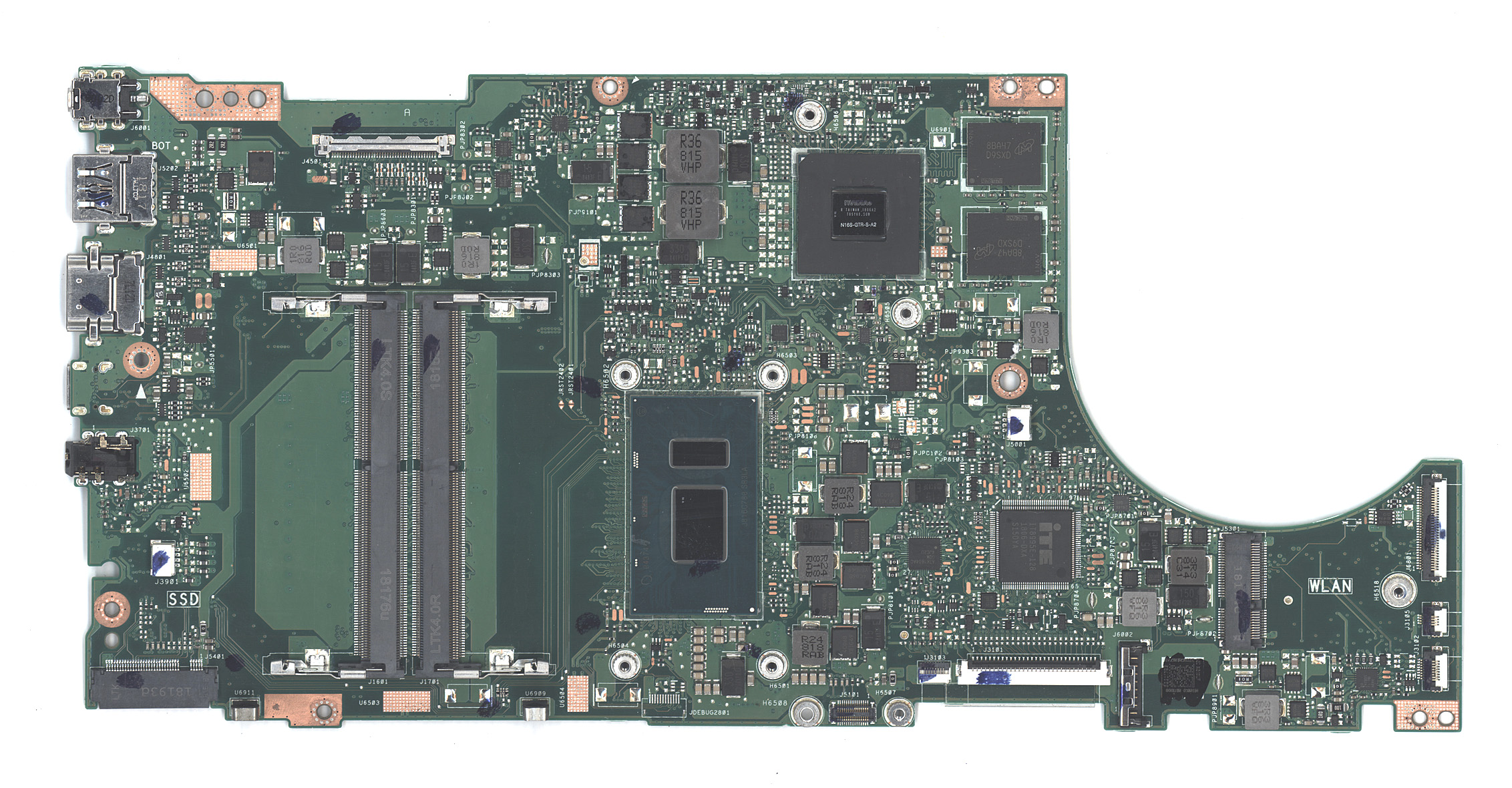 Материнская плата для Asus X510UF I5-8250U 90NB0IK0-R00011