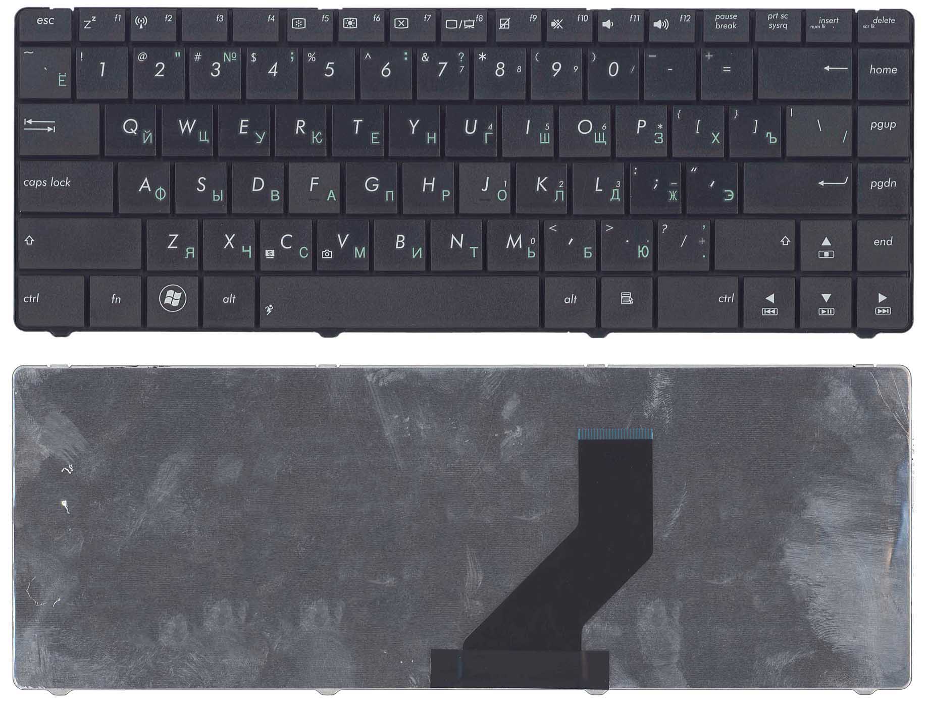 Клавиатура для ноутбука Asus K45D черная