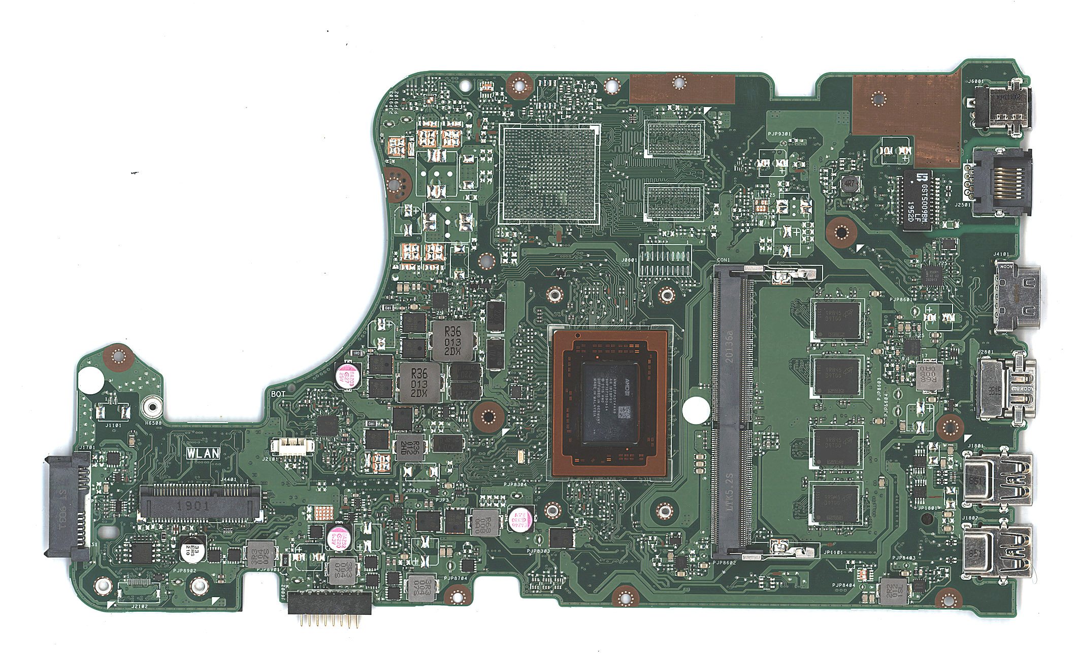 Материнская плата для Asus X555QA 4G/A12-9720P 90NB0D50-R00091