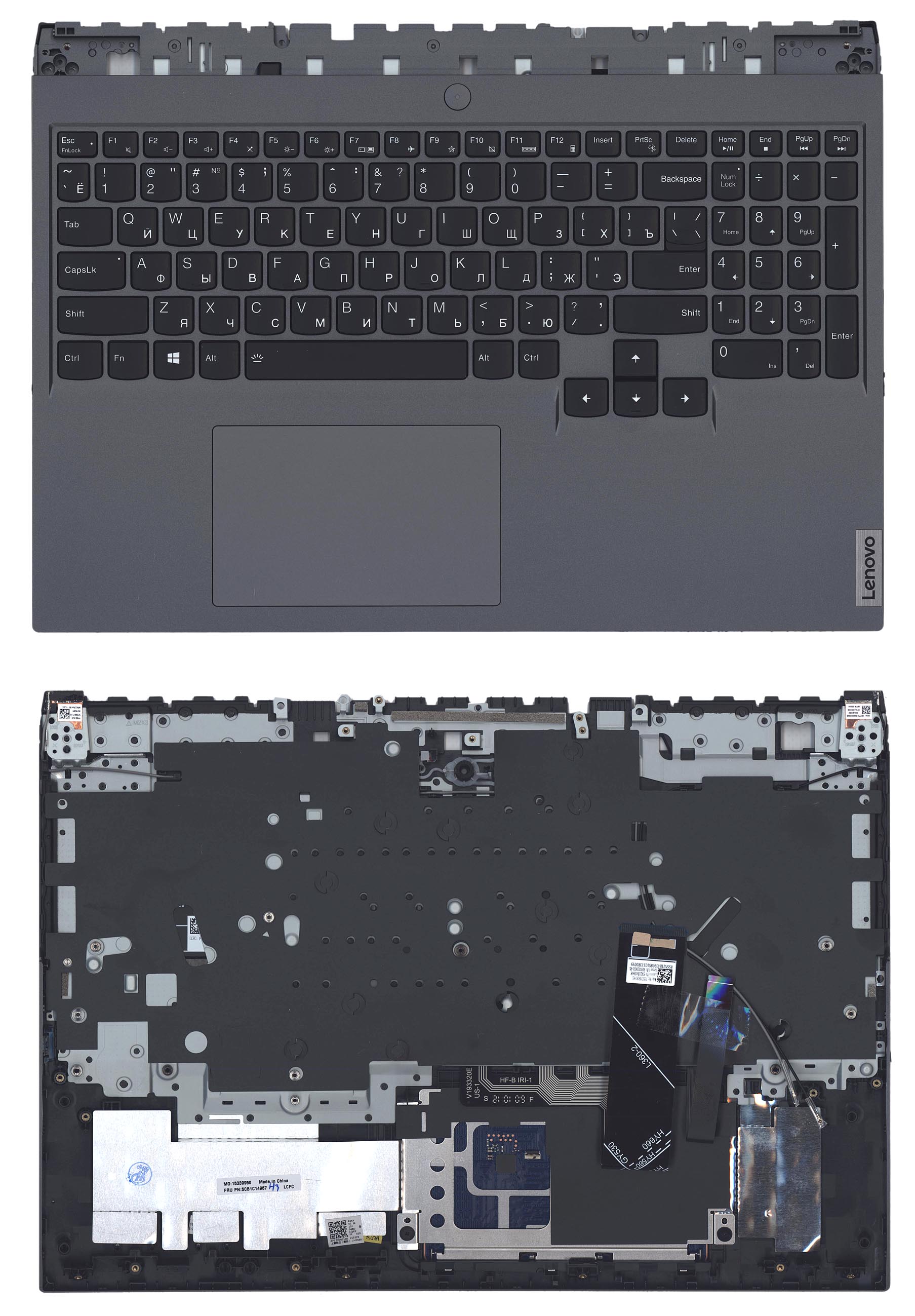 Топкейс для Lenovo Legion 5 Pro-16ACH6H