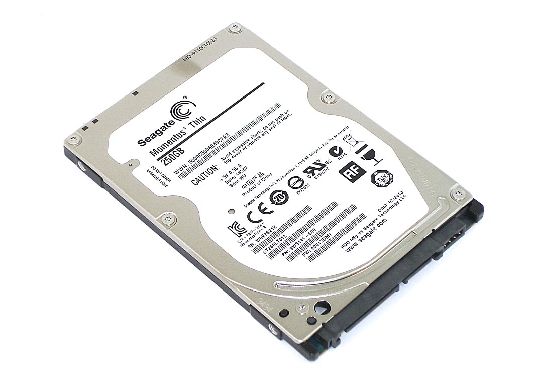 Жесткий диск HDD 2,5" 250GB Seagate ST250LT012