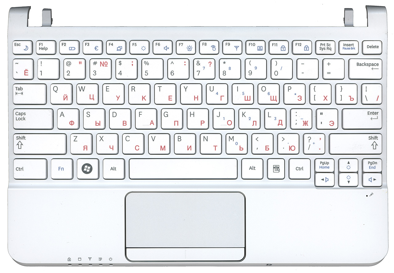 Топкейс для Samsung NC110 белый