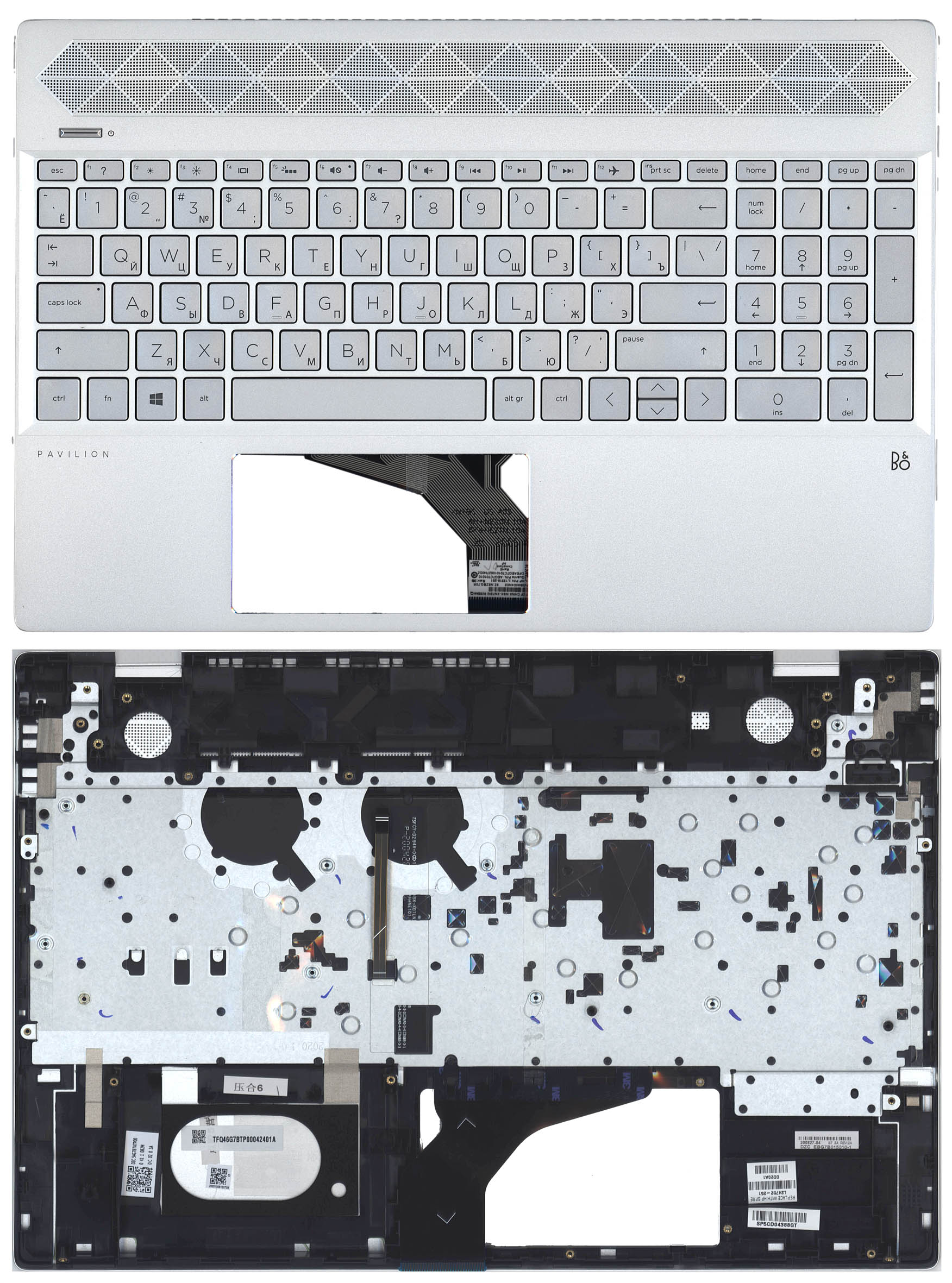 Топкейс для HP 15-CS 15-CW L24752-251, L26321-251