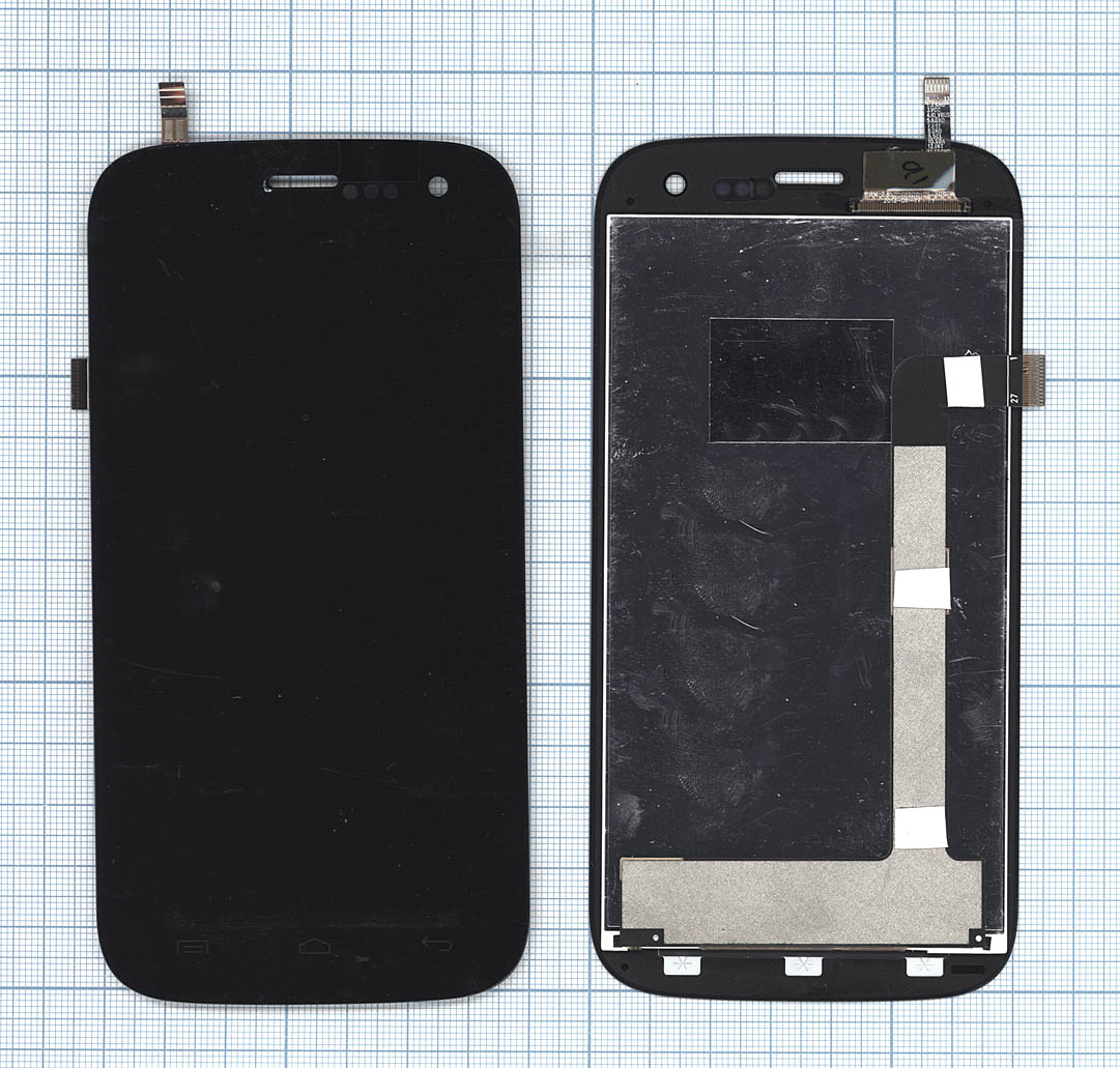 Дисплей для Micromax A117 Canvas Magnus черный