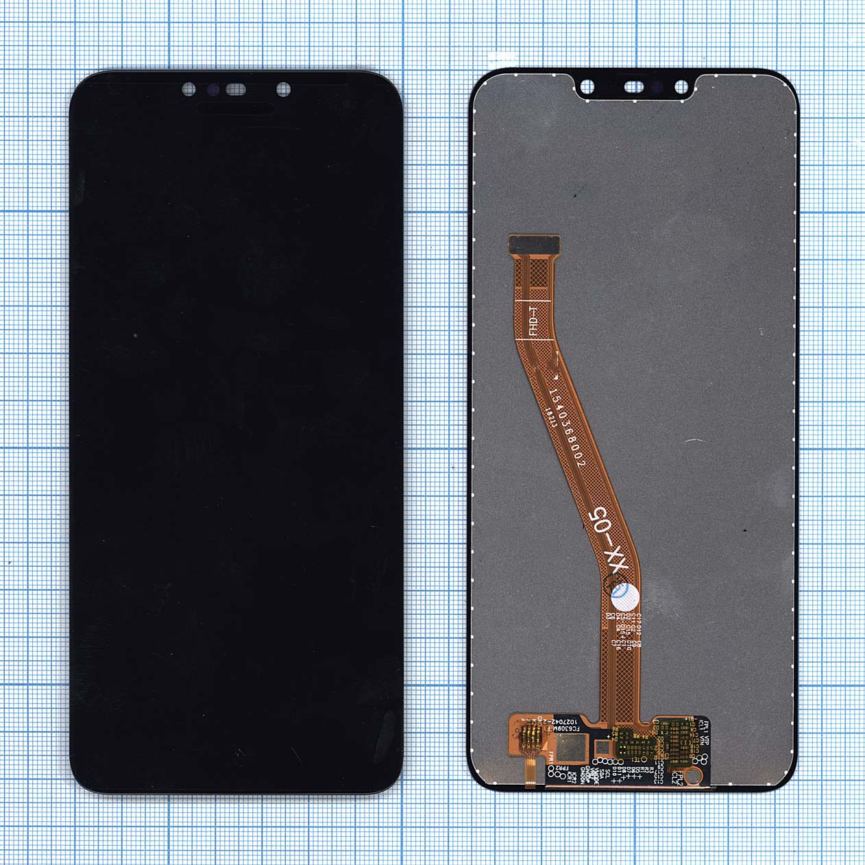 Дисплей для Huawei Nova 3i, P Smart Plus черный
