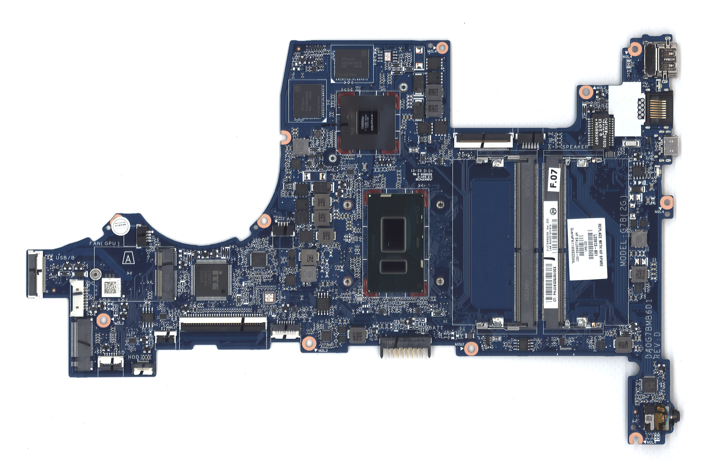 Материнская плата HP Pavilion 15-CS 15T-CS L22813-601 I5-8250U MX130
