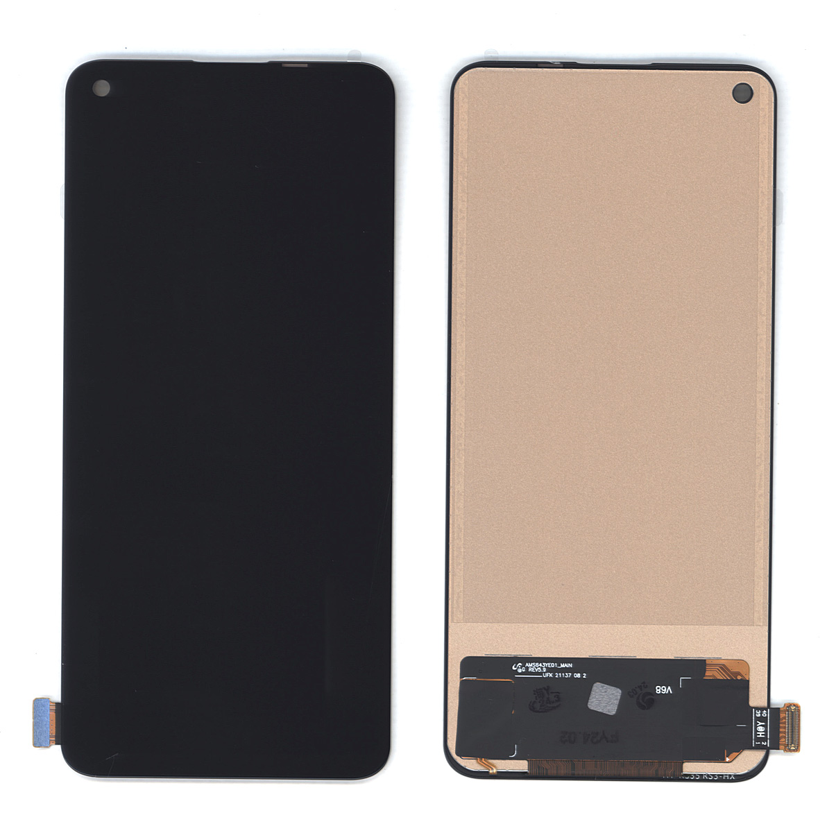 Дисплей для OnePlus Nord 2 в сборе с тачскрином TFT черный