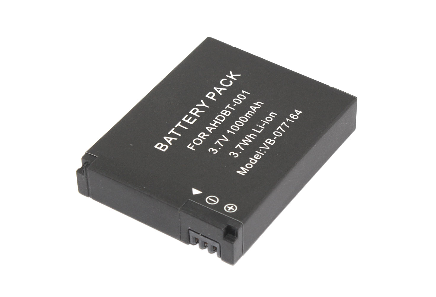 Аккумуляторная батарея для видеокамеры GoPro HD HERO, HERO2 (AHDBT-001) 3.7V 1000mAh Li-ion