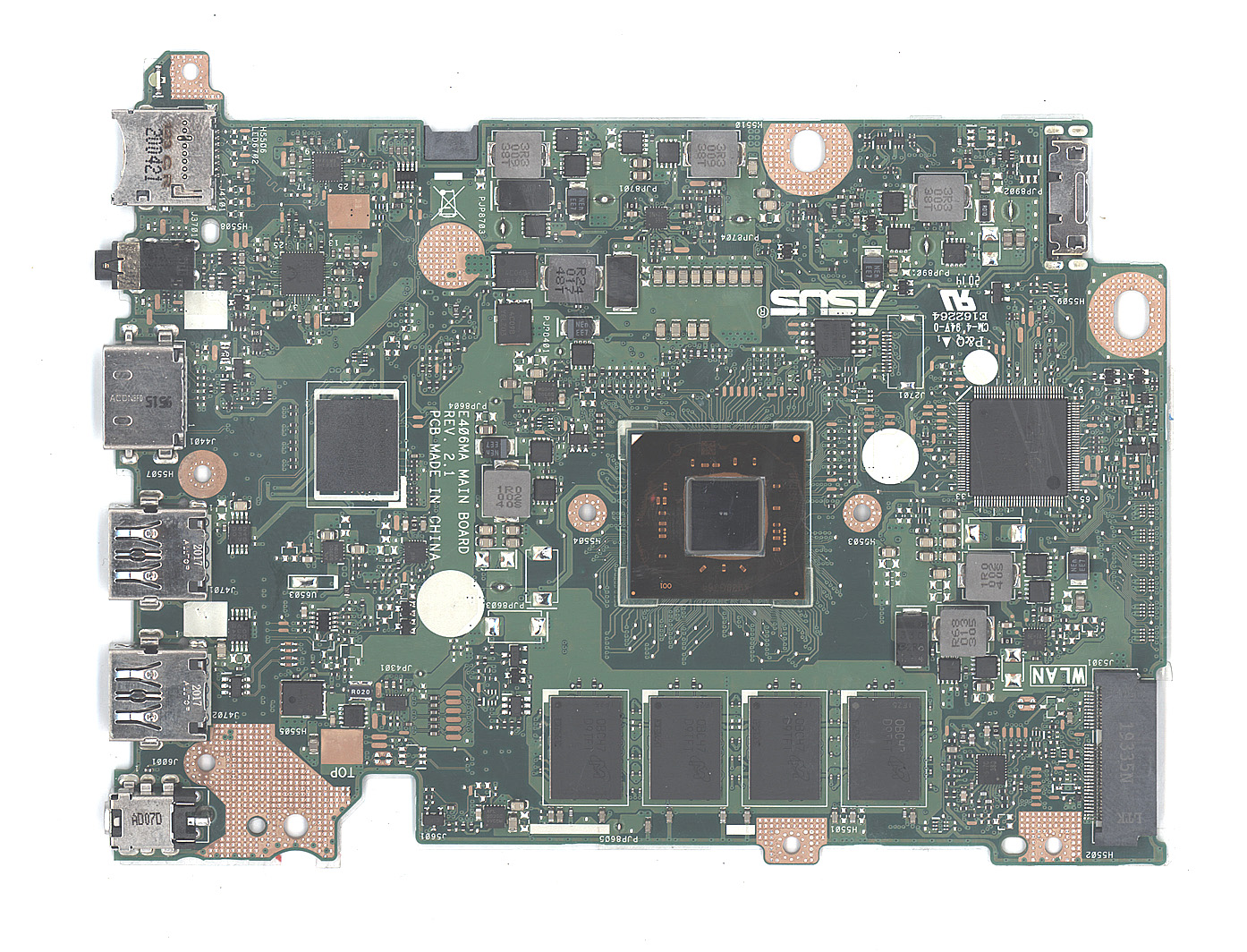 Материнская плата для Asus E406MA 4G/N5000 90NB0J80-R00130