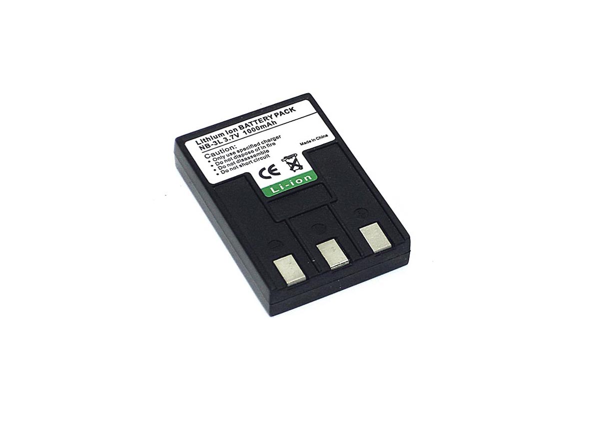 Аккумуляторная батарея для фотоаппарата Canon Digital IXUS 700 (NB-3L) 3.7V 1000mAh Li-ion