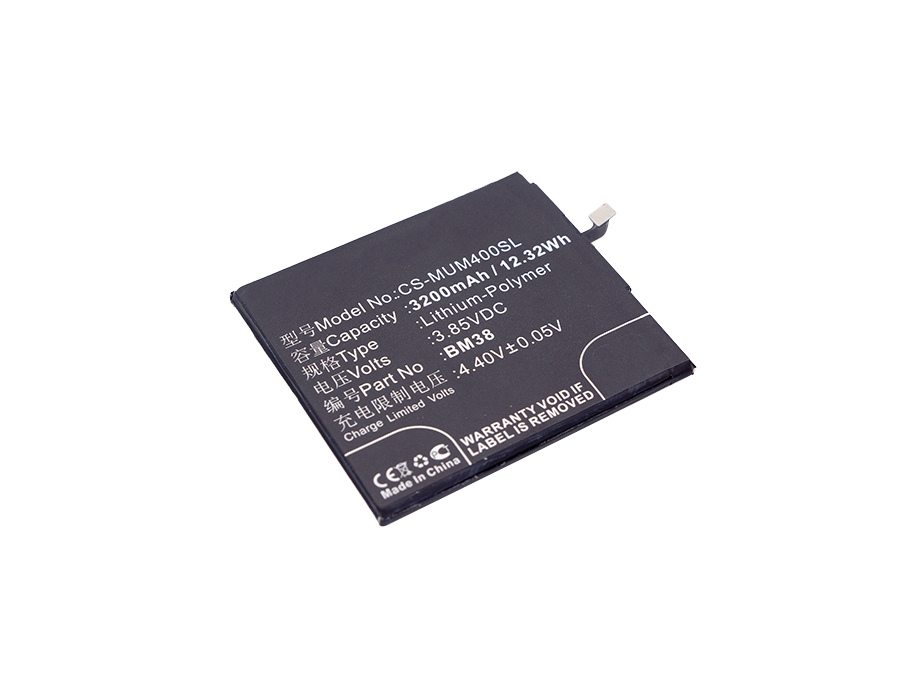 Аккумулятор CS-MUM400SL BM38 для Xiaomi Mi 4S 3.85V / 3200mAh / 12.32Wh